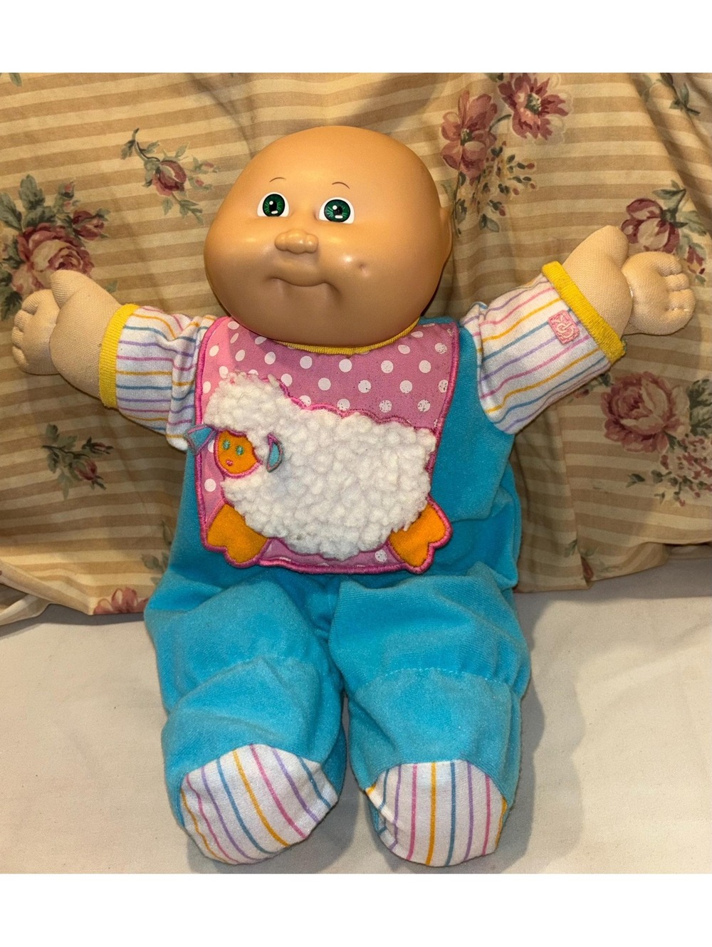 Cabbage Patch Kids Preemie Bald Doll HM #3 CPK Outfit